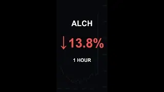 ALCH is down 13.8% in 1 hour!⚡February 10, 2026 | #crypto #altcoins #shorts