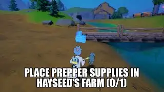 Fortnite Challenge - Place Prepper Supplies in Hayseed&rsquo;s Farm (1) - Chapter 2 Season 7 Week 6