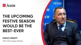 The upcoming festive season would be the best-ever: Diego Graffi, MD & CEO, Piaggio Vehicles