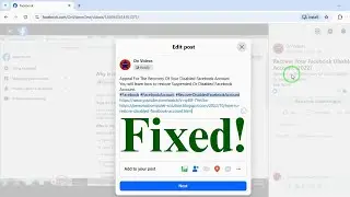 How To Edit Facebook Page Post When You Search On Your Facebook Page