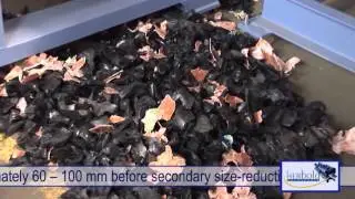 Recycling Technology: Shredding of large pipes - The Herbold Pipe Shredder HOS
