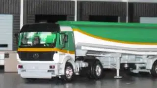 slide of my Mercedes-Benz S and SK truck models