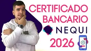 Como DESCARGAR CERTIFICADO BANCARIO NEQUI en 2026 ✅