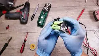 Parkside not working torch battery repair bms problem