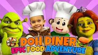 Lucas & Monkey's Play-Doh Diner: Shrek & Friends' Epic Food Adventure
