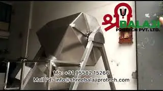 Octagonal Blender | Powder Mixer Mfg | Industrial Blender Mixer | Stainless Steel Octagonal Blender