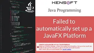 Не удалось автоматически настроить платформу JavaFX. РЕШЕНО Apache NetBeans 12.3