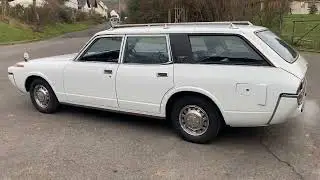 1972 Toyota Crown 2600 Station Wagon Rundgang ums Auto - Walk around the car