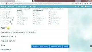 Ajouter un Test dans moodle
