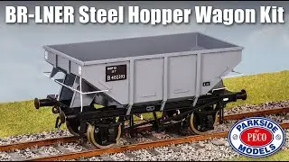 PECO Parkside O Gauge 13t Hopper Wagon Kit (PS116)