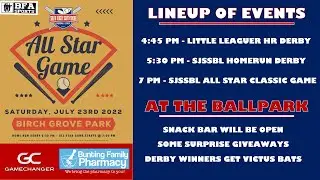 ALL STAR SATURDAY -  HOME RUN DERBY - SOUTH JERSEY SOUTH SHORE BASEBALL LEAGUE