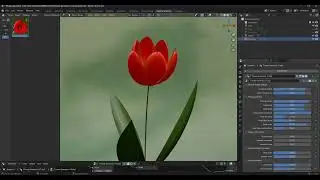 Tulip Generator with Geometry nodes. How it looks like and How it works