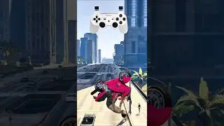 EPIC BIKE STUNT IN GTA V PT 194 🏍️ #shorts #gtaonline #gtavonline