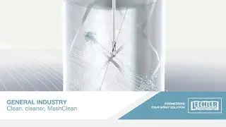 Lechler MeshClean | High Impact Tank Cleaning Machine | Animation (English Version)