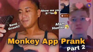 Ang Daming AFAM!! || Monkey App Prank ft. Landi natoohhh!!