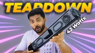 Zebronics Vita Bar 301 Teardown | Inside the 42W Wireless Bluetooth Soundbar