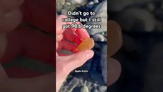Carnelian with bands!!! #agate #rockhounding #washington