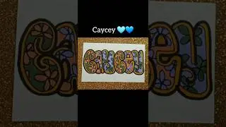 For Caycey #howtowrite  #nameart #lettering #calligraphy #graffiti #oddlysatisfyingvideo