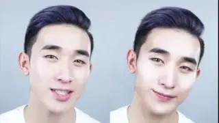 Korean makeup   Natural contour highlight 2016