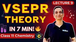 Valence Shell Electron Pair Repulsion Theory | Class 11 Chemistry NCERT  Chapter 4