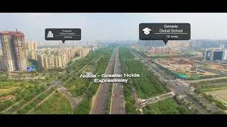Godrej Golf Links, Greater Noida - Aerial View