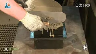 Confection des &eacute;prouvettes - Vervaardiging van proefstukken
