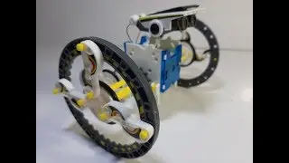 Wheel-bot #5. Solar bot 14 in 1