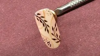 Learn this beautiful abstract nail art step by step full tutorial for beginners to pro nail artist 