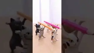 Dancing Cat Desktop Stand