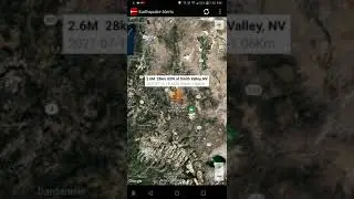 2.6 Earthquake Smith Valley, Nevada 7-12-21
