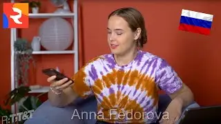Russian TV presenter Anna Fedorova mentions the Channel