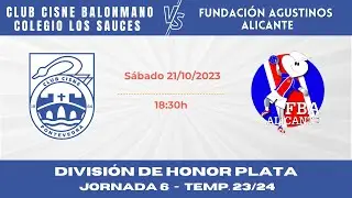 Club Cisne Colegio Los Sauces vs Fundación Agustinos Alicante