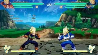 Dragon Ball FighterZ Simple use of Android 21 assist for Vegeta pressure.