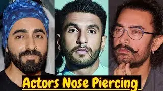 Bollywood Male Actors Nose Piercing Style