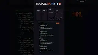 Card Carousel with HTML & CSS Only | No JavaScript Needed!