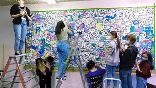 Fredinko Collaborative Painting 2022