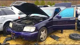 Купили тачку на свалке в США! (нет) JUNK YARD  #11