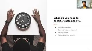 EarthShift Global Brown Bag Webinar | Sustainable by Design with Lina Cowen and Teja Chatty PhD