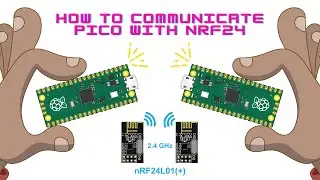 Wirelessly Connecting Raspberry Pi Picos with NRF24 Modules: Arduino IDE Tutorial