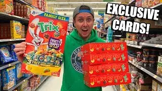 *EXCLUSIVE PACKS OF NEW POKEMON CARDS* inside General Mills Cereal Boxes! (opening)