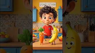 الموزة زعلت😭&hellip; وآدم ما كانش متوقع اللي حصل 😳🍌هاشتاجات:#اطفال#قصص_اطفال#3D#PixarStyle#KidsAnimation#Sh