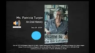 Устная история с Патрисией Турпин, 23 июля 2025 г. (только аудио)