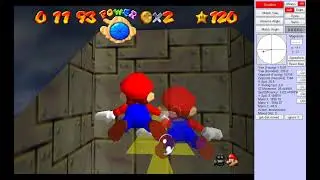 Super Mario 64 - DDD Jetstream 34.67* (TAS) + Snark / MKDasher ghost