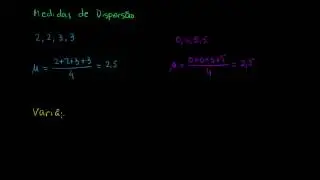 Estatística: variância populacional