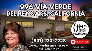 &hearts;️ New Listing in Del Rey Oaks, California!