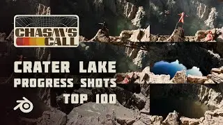 Chasm's Call 3D Community Challenge - TOP100 - Crater Lake - Progress Shots