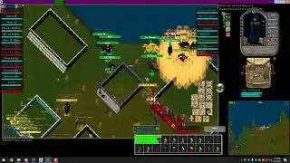 Epic WAR in YEW, Beat s+ god down so we went back to loot bodies