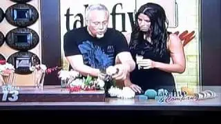 J and Tara Make Flower Ice Cream Cones on Take 5 + Company!