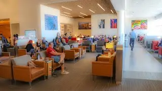 A Look at DFW American Airlines Admiral's Lounge