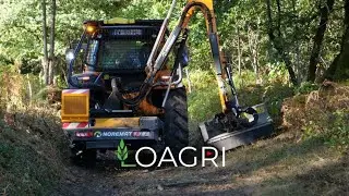 Plus de 300km de Sentiers Forestiers broyés par an : Lintrac With Noremat !